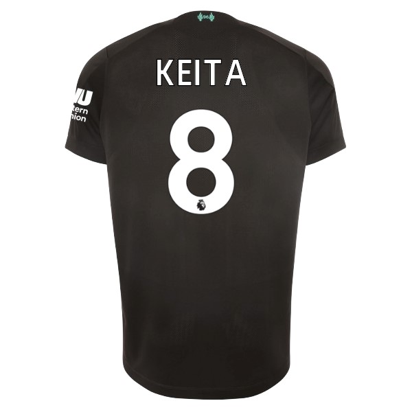 Camiseta Liverpool NO.8 Keita 3ª 2019/20 Negro